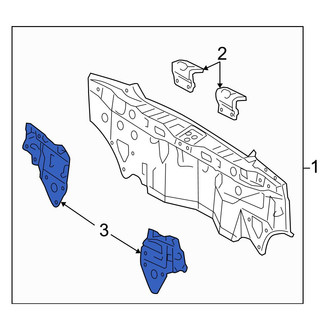 Toyota OE - Right Rear Body Reinforcement