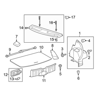 Toyota OE - Rear Body & Floor - Interior Trim
