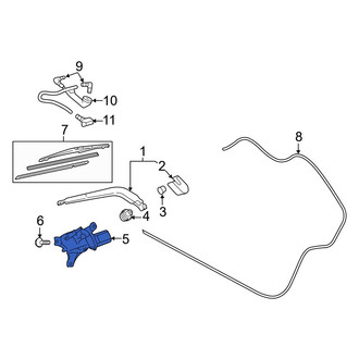 Toyota OE - Front Wiper Motor