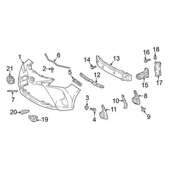 Toyota OE - Front Bumper & Grille - Bumper & Components (France Built)