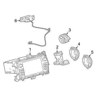 Toyota OE - Instrument Panel - Sound System