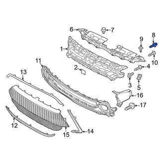 Toyota OE - Grille Reinforcement Clip