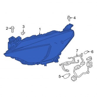 Toyota OE - Front Left Headlight
