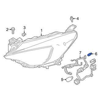 Toyota OE - Front Side Marker Light Bulb