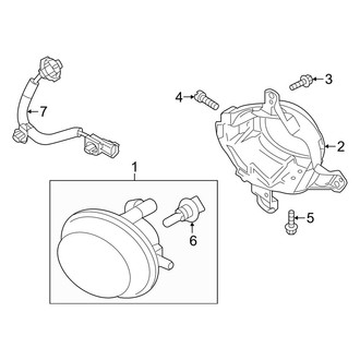 Toyota OE - Front Lamps - Fog Lamps