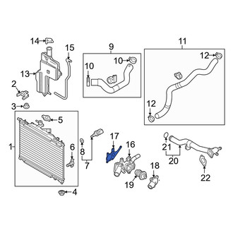 Toyota OE - Engine Coolant Thermostat Housing Gasket