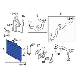 Toyota OE - Radiator