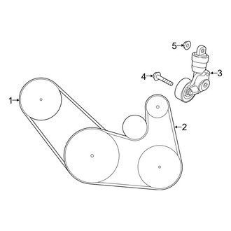 Toyota OE - Cooling - Belts & Pulleys