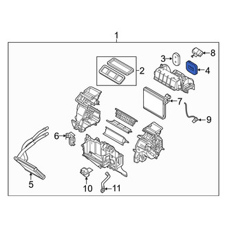 Toyota OE - HVAC Case Seal