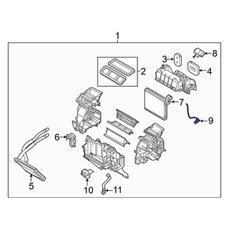 Toyota OE - A/C Evaporator Temperature Sensor