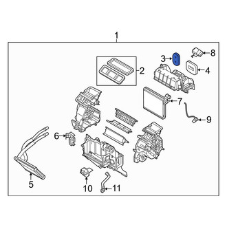 Toyota OE - HVAC Case Seal