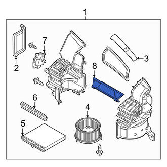 Toyota OE - HVAC Mode Door