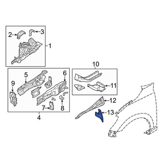 Toyota OE - Front Frame Stiffener