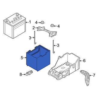 Toyota OE - Battery Cover