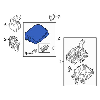Toyota OE - Fuse and Relay Center Cover