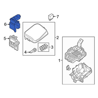 Toyota OE - Fuse Box Cover