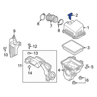 Toyota OE - Mass Air Flow Sensor