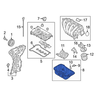 Toyota OE - Engine Oil Pan