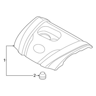 Toyota OE - Engine / Transaxle - Engine Appearance Cover