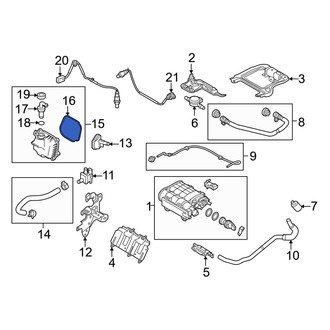 Toyota OE - Vapor Canister Purge Valve Assembly Gasket