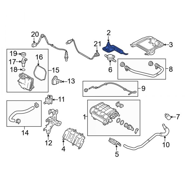 Vapor Canister Bracket