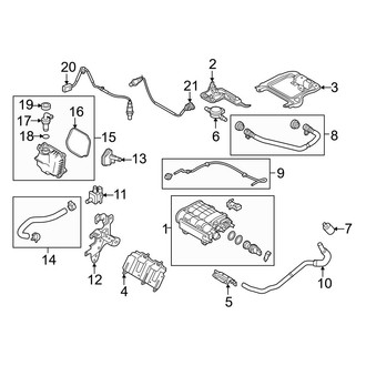 Toyota OE - Emission System - Emission Components