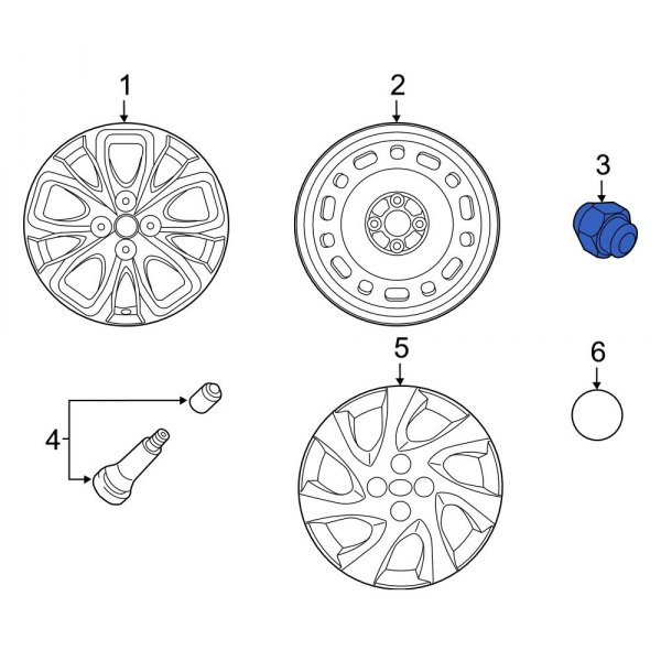 Wheel Lug Nut