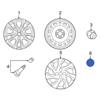 Toyota OE - Wheel Cap
