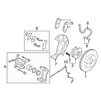 Toyota OE - Wheel Lug Stud