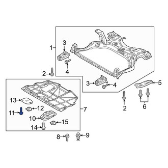 Toyota OE - Bumper Splash Shield Screw