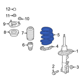 Toyota OE - Front Coil Spring