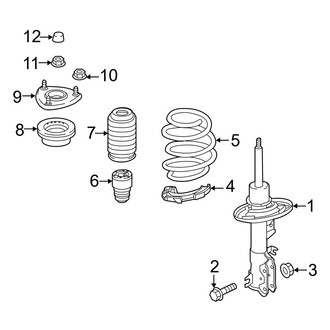 Toyota OE - Front Suspension - Struts & Components
