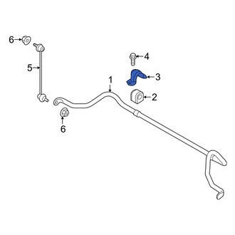 Toyota OE - Front Suspension Stabilizer Bar Bracket