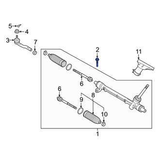 Toyota OE - Rack and Pinion Bolt