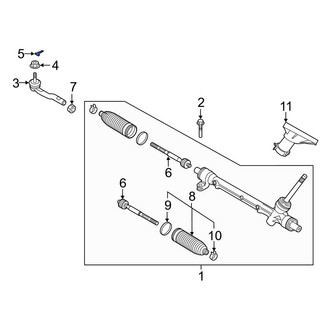 Toyota OE - Steering Tie Rod End Cotter Pin