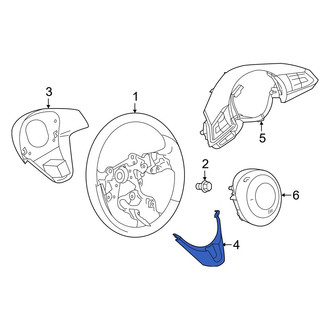 Toyota OE - Front Steering Wheel Trim