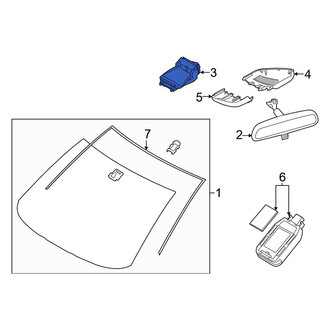 Toyota OE - Collision Warning Sensor