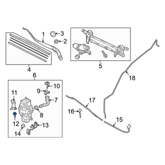 Toyota OE - Windshield Washer Pump Grommet