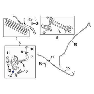 Toyota OE - Washer Fluid Level Sensor Seal
