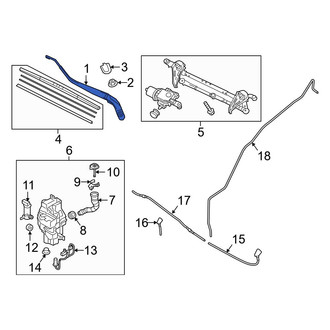 Toyota OE - Left Wiper Arm