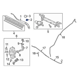 Toyota OE - Wiper Arm Nut