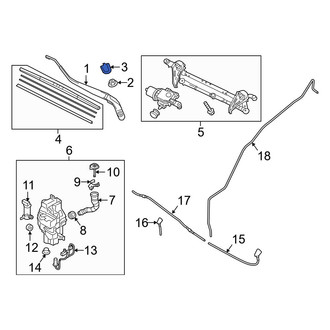 Toyota OE - Wiper Arm Cap