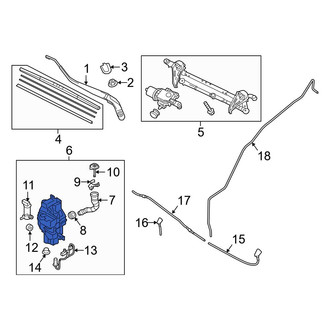 Toyota OE - Washer Fluid Reservoir