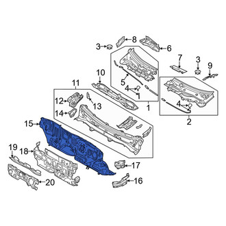 Toyota OE - Front Firewall