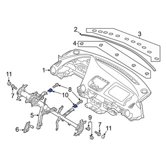 Toyota OE - Inner Instrument Panel Crossmember Spacer