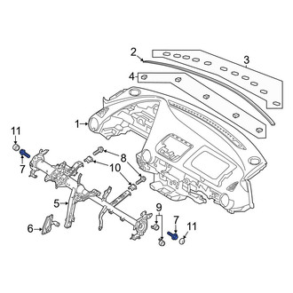 Toyota OE - Outer Instrument Panel Crossmember Bolt
