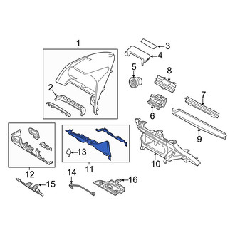 Toyota OE - Right Lower Instrument Panel Trim Panel
