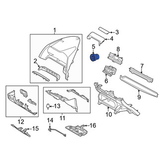 Toyota OE - Dashboard Air Vent
