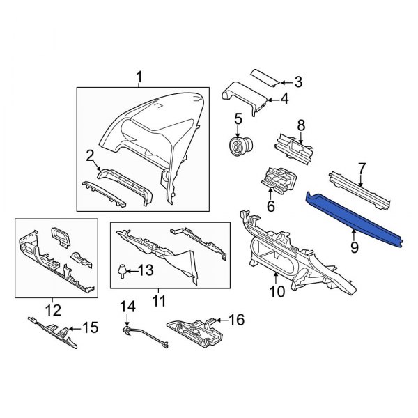 Instrument Panel Trim Panel