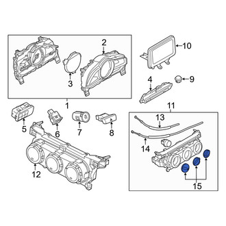 Toyota OE - HVAC Heater Control Knob